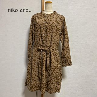 ニコアンド(niko and...)の♡niko  and… コールテン　ワンピース(ひざ丈ワンピース)