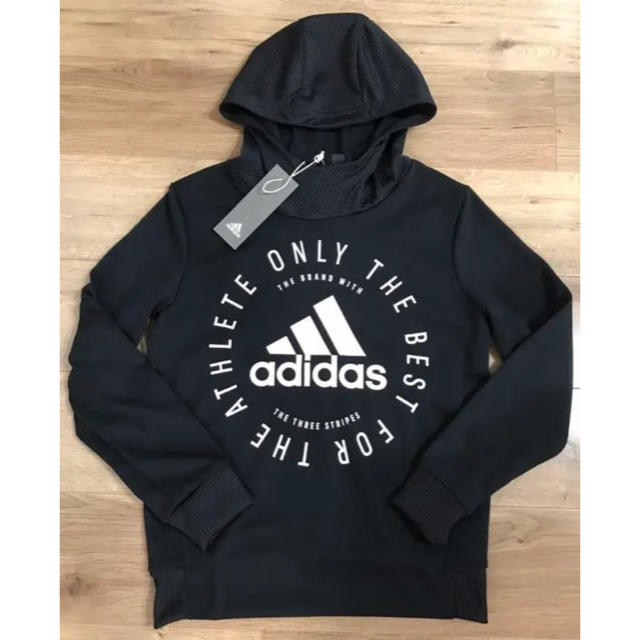 adidas(アディダス)のアディダス  メッシュ　160 パーカー キッズ/ベビー/マタニティのキッズ服男の子用(90cm~)(その他)の商品写真