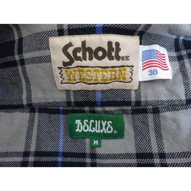 DELUXE(デラックス)のDeluxe x SCHOTT コラボ　シャツ メンズのトップス(シャツ)の商品写真