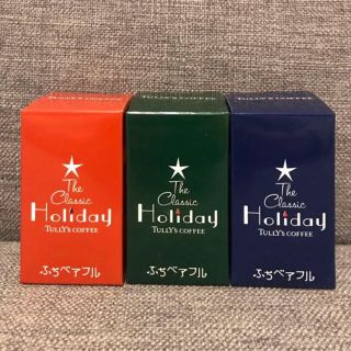 タリーズコーヒー(TULLY'S COFFEE)のタリーズ ふちベアフル 3種セット(ノベルティグッズ)