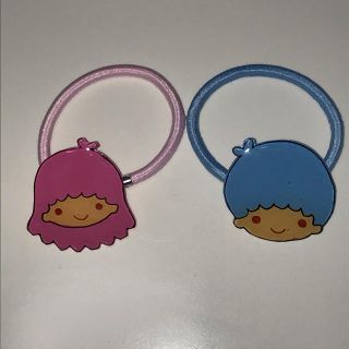 サンリオ(サンリオ)のハンドメイド　ヘアゴム   キキララ❣️(ヘアアクセサリー)