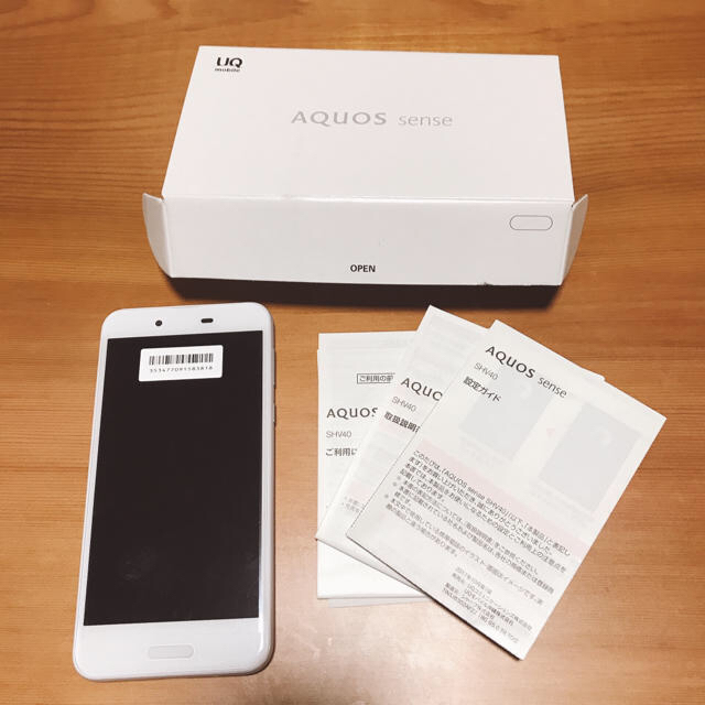 新品未使用 AQUOS sense アクオスセンス SIMフリー