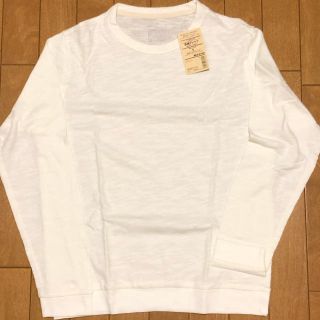 ムジルシリョウヒン(MUJI (無印良品))の【値下げ】無印良品　長袖Tシャツ(Tシャツ/カットソー(七分/長袖))