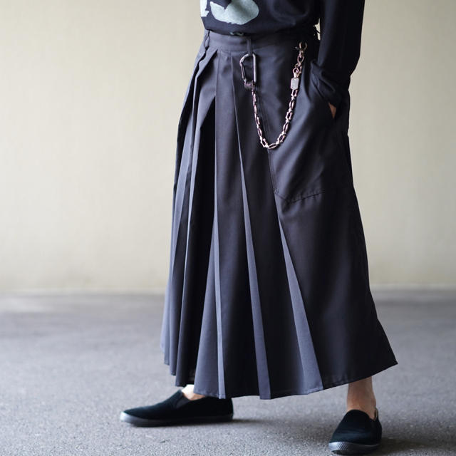 Yohji Yamamoto プリーツ袴パンツ