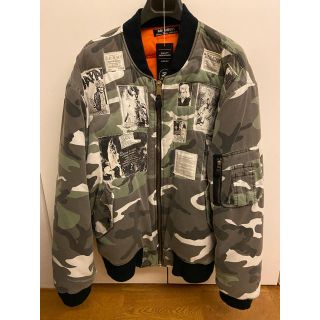 ラフシモンズ(RAF SIMONS)のRAF SIMONS 2001AW テロ期カモフラージュMA-1(ブルゾン)