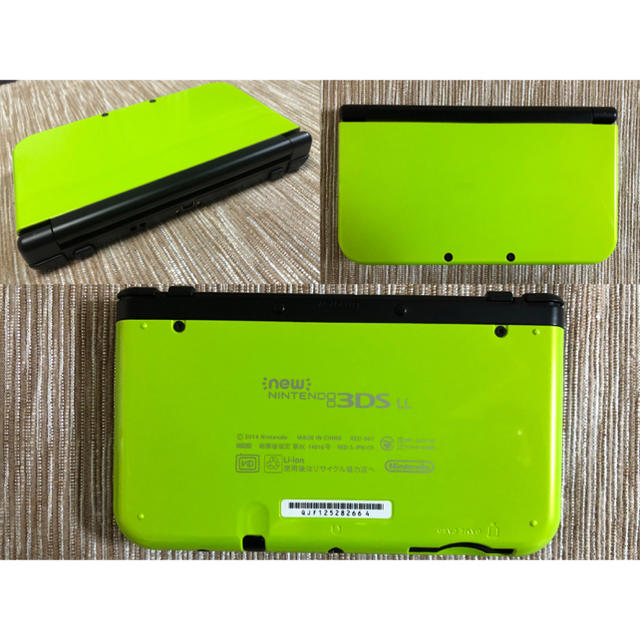 ニンテンドー3DS(ニンテンドー3DS)のヨッシー様専用。<美品><箱あり><ソフト・充電器付>3DS LL  エンタメ/ホビーのゲームソフト/ゲーム機本体(携帯用ゲーム機本体)の商品写真