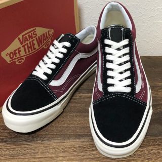 ヴァンズ(VANS)のほぼ新品✨オールドスクール アナハイム ブラック 26.5cm スタイル36(スニーカー)