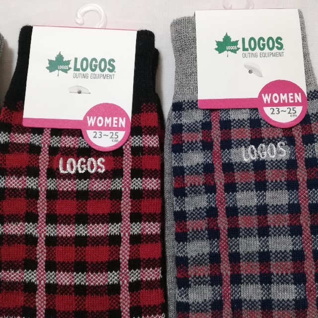 LOGOS(ロゴス)の4足 グンゼ ロゴス ソックス 靴下 レディース レディースのレッグウェア(ソックス)の商品写真