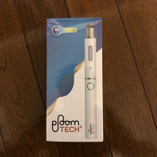 プルームテック(PloomTECH)のプルームテックプラス　新品　ホワイト(タバコグッズ)