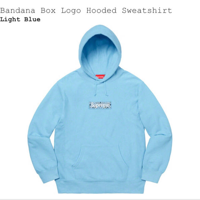 Sサイズ Bandana Box Logo Hooded Sweatshirt