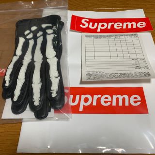 シュプリーム(Supreme)のSupreme Vanson レザー　手袋　Sサイズ(手袋)