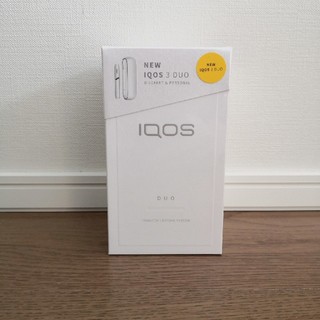 【新品】IQOS 3 DUO ホワイト 送料無料(タバコグッズ)