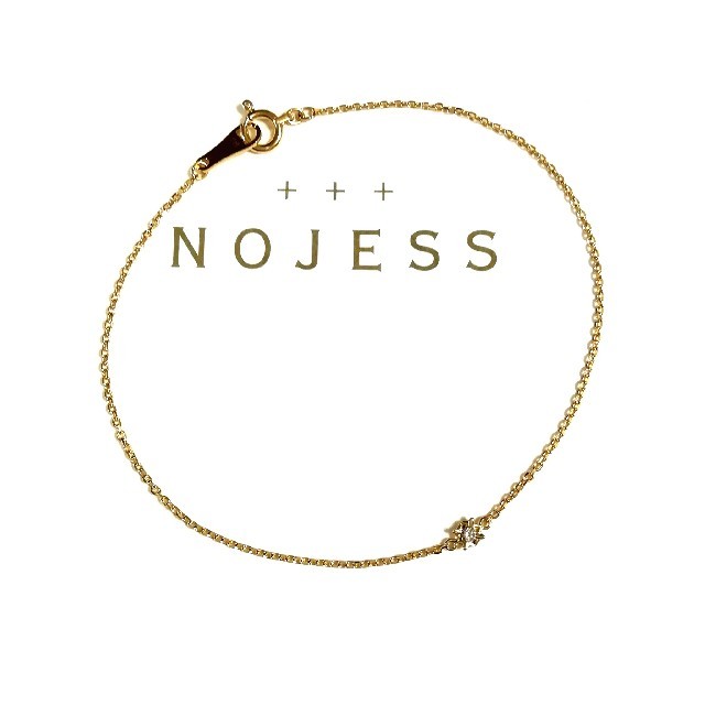 NOJESS(ノジェス)のノジェス NOJESS K18 一粒ダイヤモンドブレスレット レディースのアクセサリー(ブレスレット/バングル)の商品写真