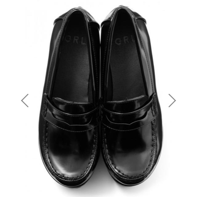 GRL(グレイル)のRuuchan様専用 厚底ヒールローファー23.5㎝Ｍサイズ革靴 レディースの靴/シューズ(ローファー/革靴)の商品写真