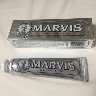 マービス(MARVIS)のまとめ買い値引きします！ MARVIS マービス ホワイト・ミント 85ml(歯磨き粉)