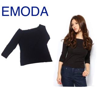 エモダ(EMODA)のEMODA デコルテカットLT(カットソー(長袖/七分))