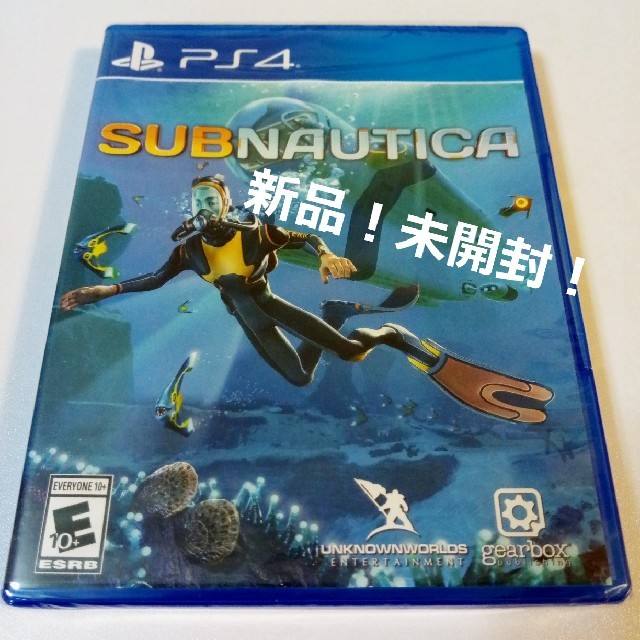PlayStation4(プレイステーション4)のSubnautica サブノーティカ PS4 北米版 エンタメ/ホビーのゲームソフト/ゲーム機本体(家庭用ゲームソフト)の商品写真