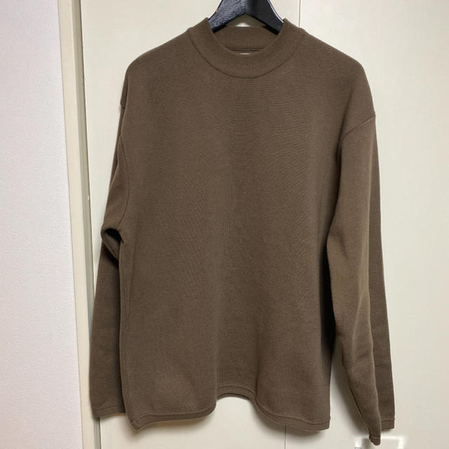 MLN MOCK NECK KNIT-LOOSE/ニット