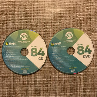 ズンバ(Zumba)のZUMBA DVD CD 84(エクササイズ用品)