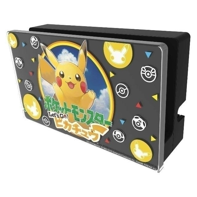 新品/送料込 スイッチ用キャラクタードックカバー『ポケモン：ピカチュウ』  エンタメ/ホビーのゲームソフト/ゲーム機本体(その他)の商品写真