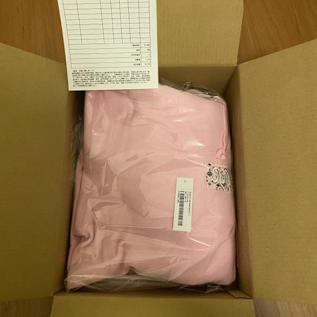 Supreme(シュプリーム)の送料込 L Bandana Box Logo Hooded Pink メンズのトップス(パーカー)の商品写真