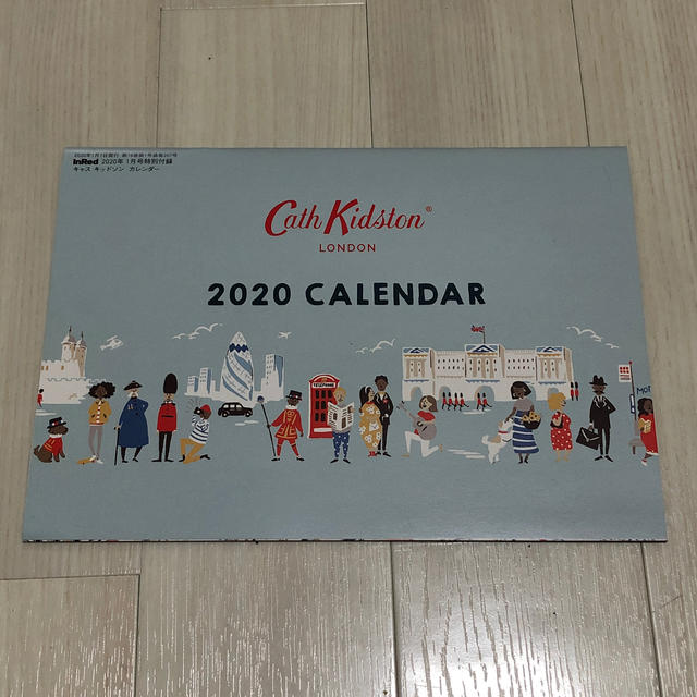 Cath Kidston(キャスキッドソン)のキャス キッドソン2020年カレンダー インテリア/住まい/日用品の文房具(カレンダー/スケジュール)の商品写真