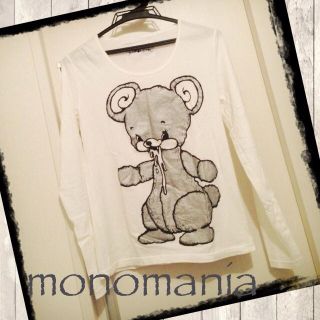 モノマニア(monomania)のmonomaniaくまロンT(Tシャツ(長袖/七分))