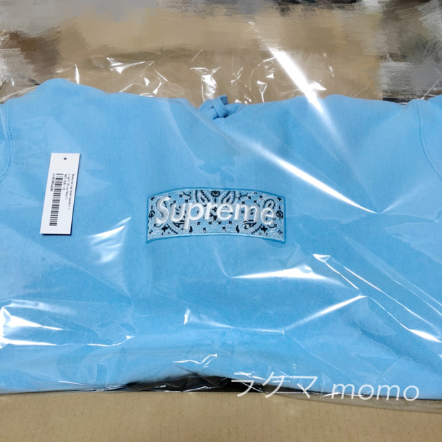 新品 Bandana Box Logo Hooded Sweatshirt S