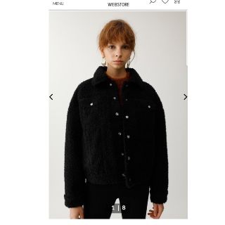 マウジー(moussy)のmoussy/teddy short jacket(その他)