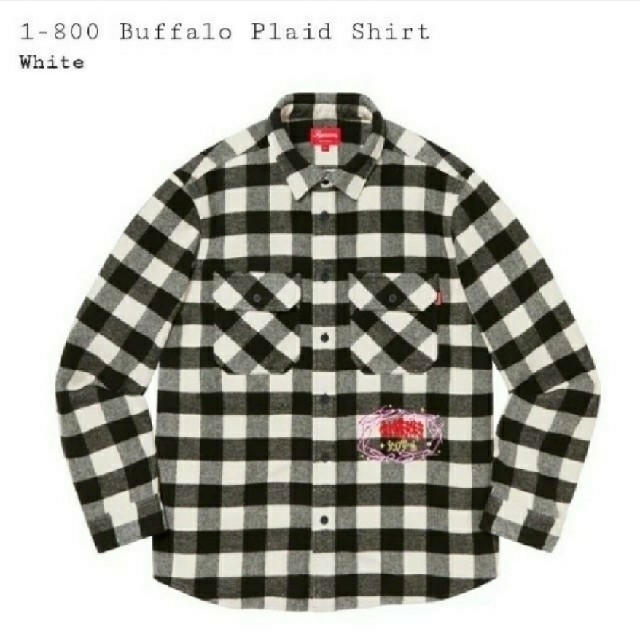 Supreme 1-800 Buffalo Plaid Shirt  L