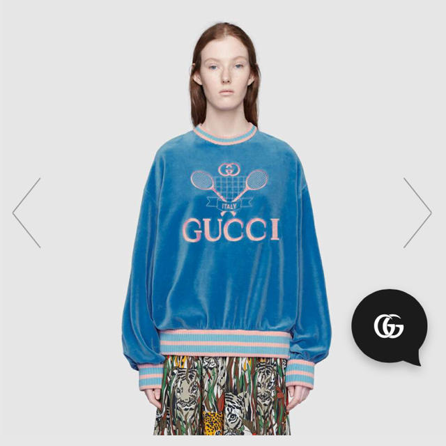 GUCCI テニススウェットシャツ