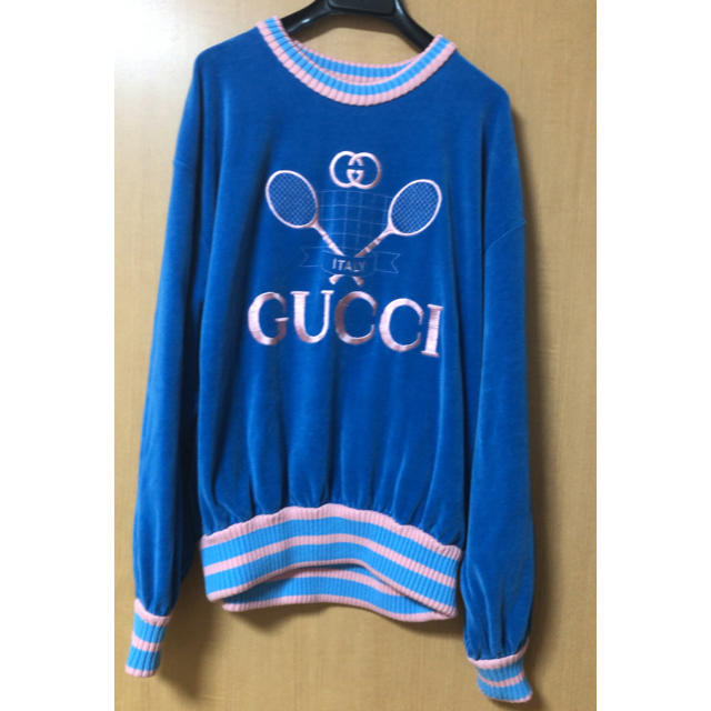 Gucci(グッチ)のGUCCI テニススウェットシャツ レディースのトップス(トレーナー/スウェット)の商品写真