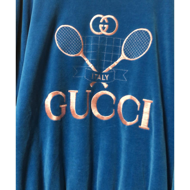 Gucci(グッチ)のGUCCI テニススウェットシャツ レディースのトップス(トレーナー/スウェット)の商品写真