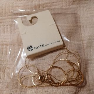 アースミュージックアンドエコロジー(earth music & ecology)のearth アクセサリー ネックレス 新品！(ネックレス)