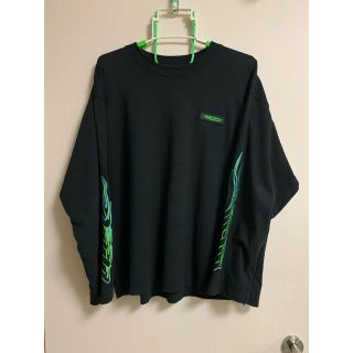 ジエダ(Jieda)のJieDa  19aw EMBROIDERY ZIP ロング Tシャツ(Tシャツ/カットソー(七分/長袖))