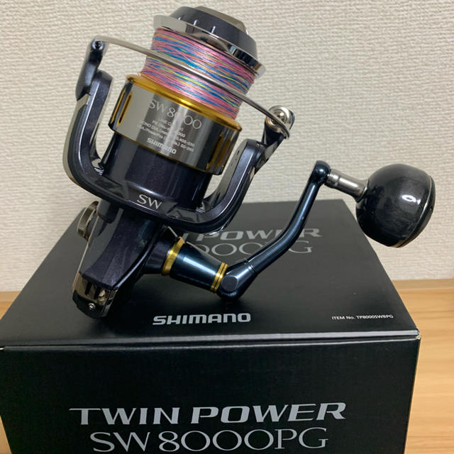 シマノ　ツインパワーsw 8000pg