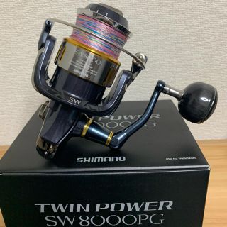 シマノ(SHIMANO)のシマノ　ツインパワーsw 8000pg(リール)