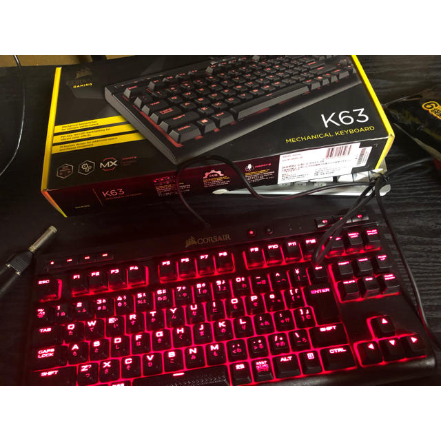 corsair k63 赤軸