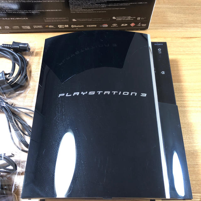 PlayStation3(プレイステーション3)のPS3 【初期最上級機種】 60GB CECHA00 エンタメ/ホビーのゲームソフト/ゲーム機本体(家庭用ゲーム機本体)の商品写真