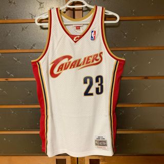 ミッチェルアンドネス(MITCHELL & NESS)のMitchell&Ness Cavs LeBron James Swingman(タンクトップ)