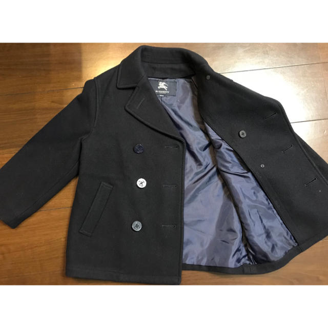 BURBERRY - ⭐️美品⭐️BURBERRYバーバリー Pコート紺色 キッズ 120の