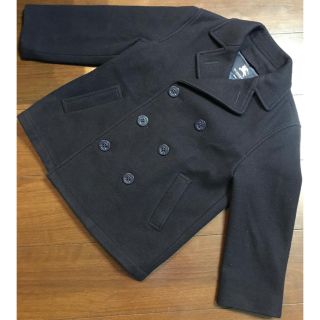 BURBERRY - ⭐️美品⭐️BURBERRYバーバリー Pコート紺色 キッズ 120の
