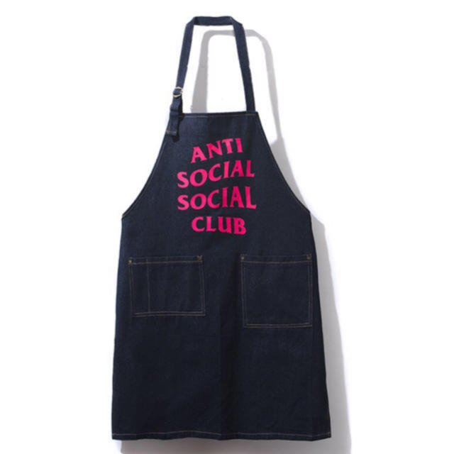 anti social social club エプロン 新品未使用 assc