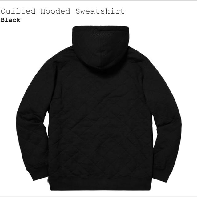 Quilted Hooded Sweatshirt supreme シュプリーム   パーカー
