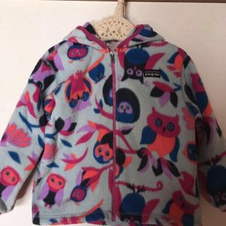 パタゴニア(patagonia)のpatagonia パタゴニア ベビー キッズ フリース 3T フクロウ(ジャケット/上着)