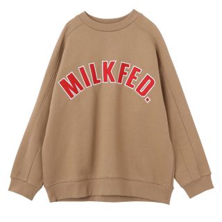 ミルクフェド(MILKFED.)の今期 19aw ミルクフェド ARCH LOGO PATCH SWEAT TOP(トレーナー/スウェット)