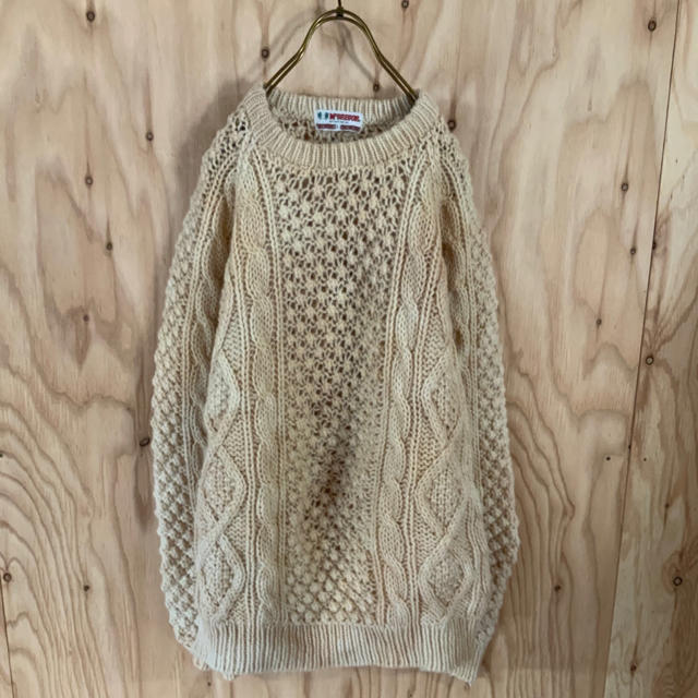 90‘s McGREGOR Fishermans knit ケーブルアランニット