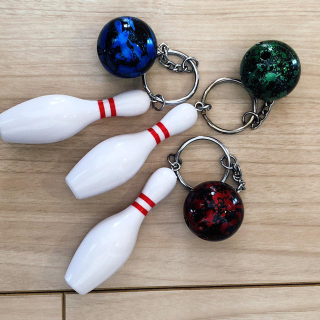 ボウリング キーホルダー レトロ パロディグッズ おもしろグッズ キーチェーン 通販 ボウリング キーホルダー レトロ パロディグッズ おもしろグッズ キーチェーン