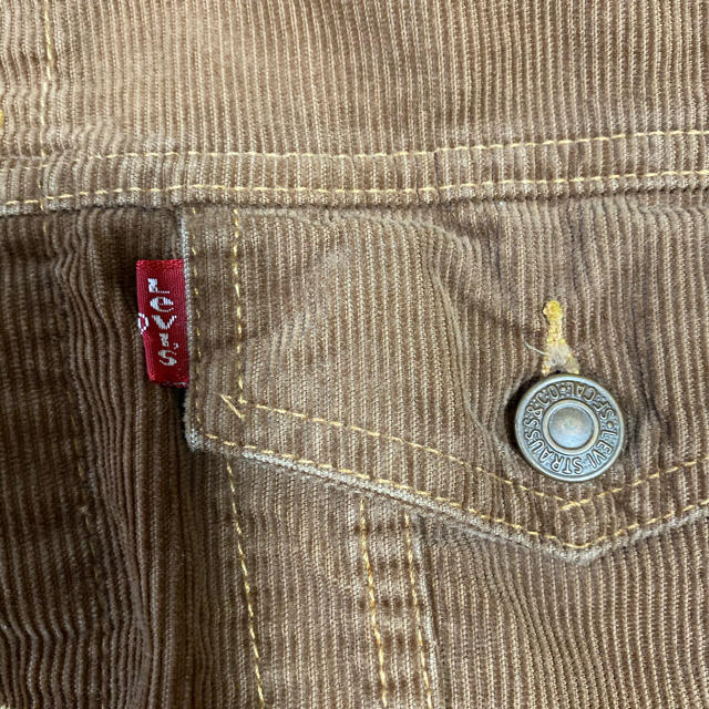 Levi's(リーバイス)のリーバイス　コーデュロイジャケット　Ｌ レディースのジャケット/アウター(Gジャン/デニムジャケット)の商品写真