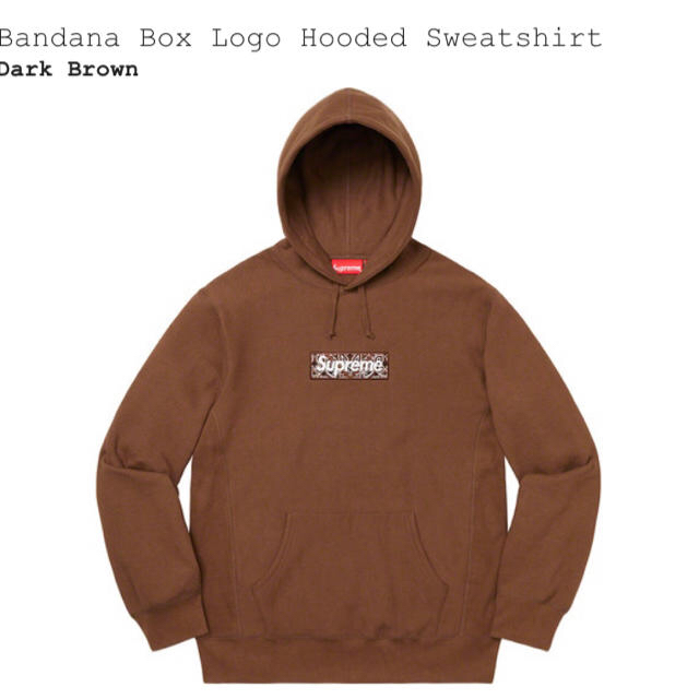 Mサイズ Bandana Box Logo Hooded Sweatshirt